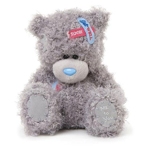 5" Get Well Soon Plaster Me to You Bear £8.00
